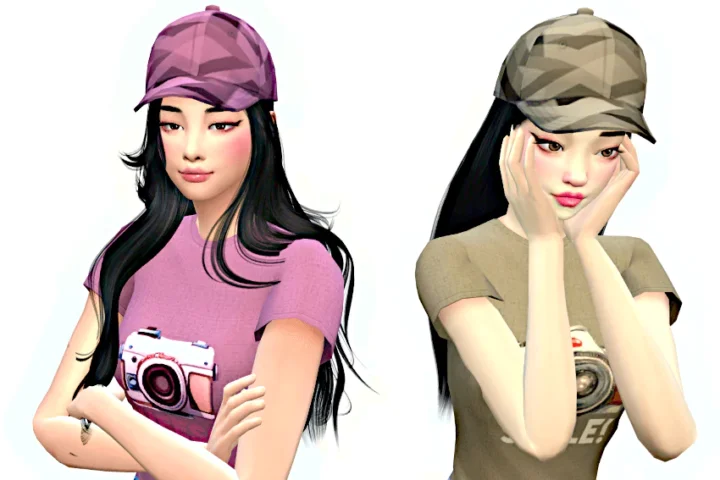 Rin Outfit - Baseball Cap - 8 Swatches