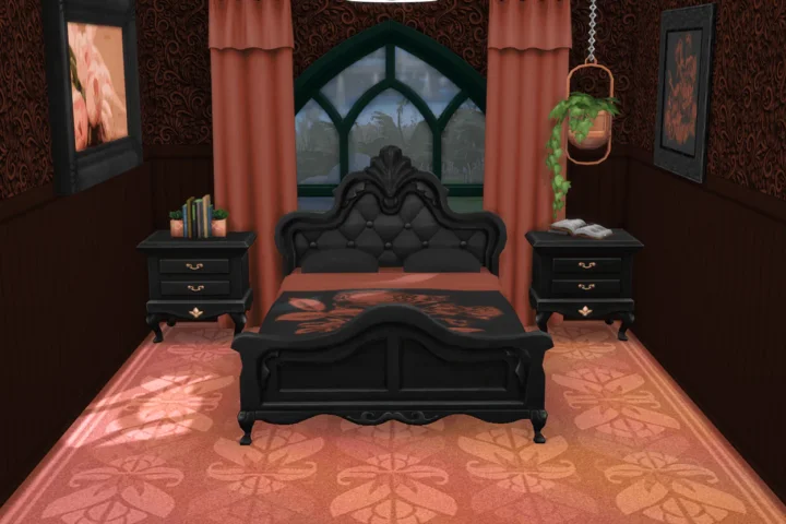 Princess Cordelia's Double Bed Modified and Recoloured