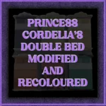 Princess Cordelia's Double Bed Modified and Recoloured