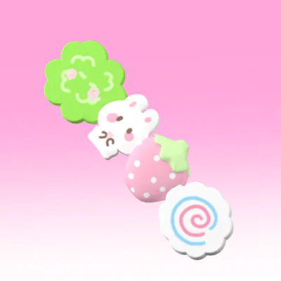 【SUSHI77】S323 Cute Word Clip