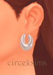 Crescent Hoop Earrings - Stillshine Collection