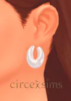 Crescent Hoop Earrings - Stillshine Collection