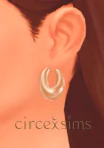 Crescent Hoop Earrings - Stillshine Collection