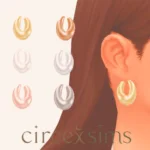 Crescent Hoop Earrings - Stillshine Collection