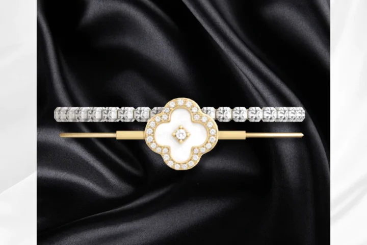 Crystal Clover bracelet left v2