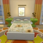 Sunflower Haven Double Bed Base Game