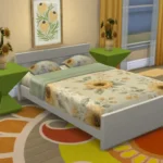 Sunflower Haven Double Bed Base Game