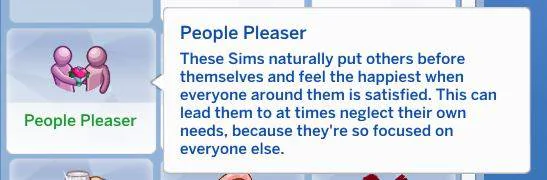 People PIeaser Trait