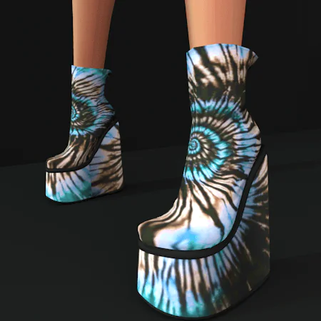 SAVAGE COLLECTION - ANKLE PLATFORM BOOTS V.3