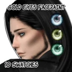 [F] Cold Eyes Facepaint