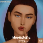 Minimalist-CC Moonstone Eyes | Maxis Match Eyes (Female) | 14 Swatches