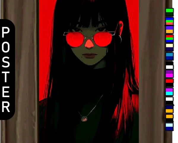 🖼️ [ESI] Scarlet Silhouette (Poster)