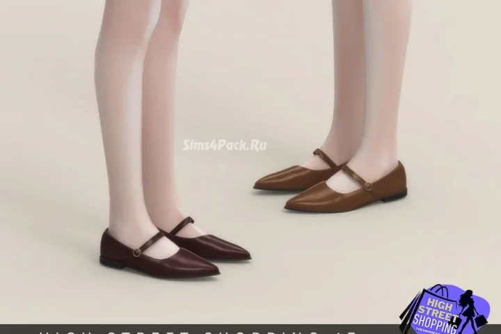 Туфли для симочек "HIGH STREET SHOPPING Pointed Toe Flats"