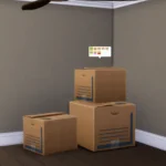 Sticker(less) Storage Box With Optional Override Version
