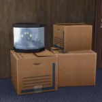 Sticker(less) Storage Box With Optional Override Version