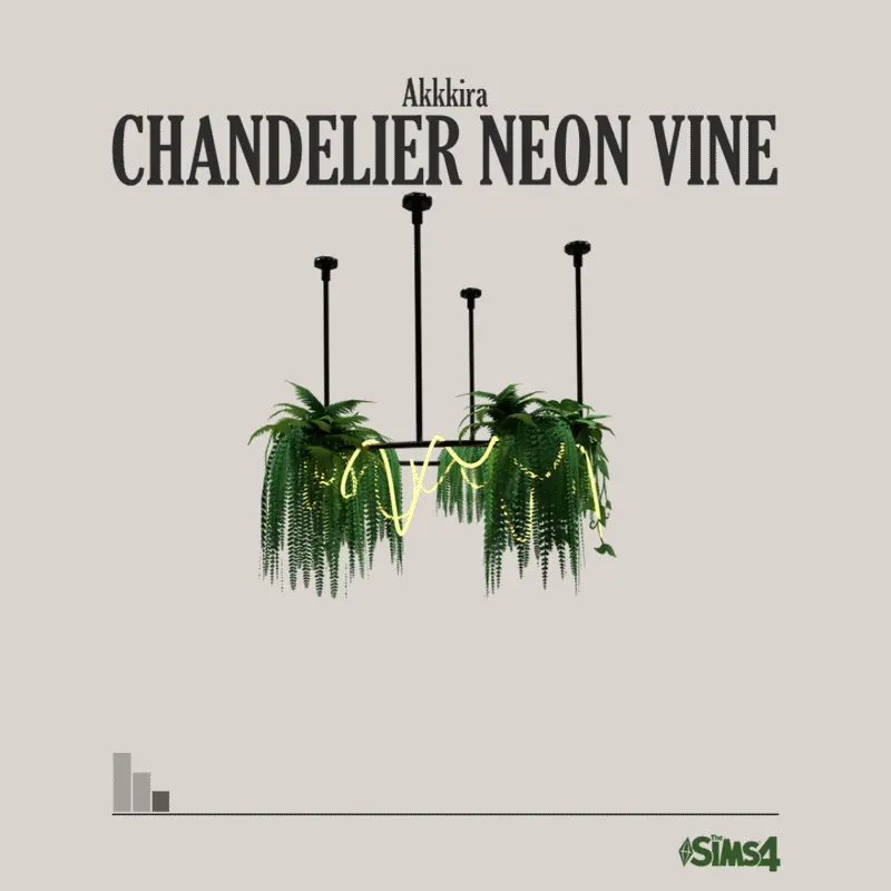 Chandelier Neon Vine