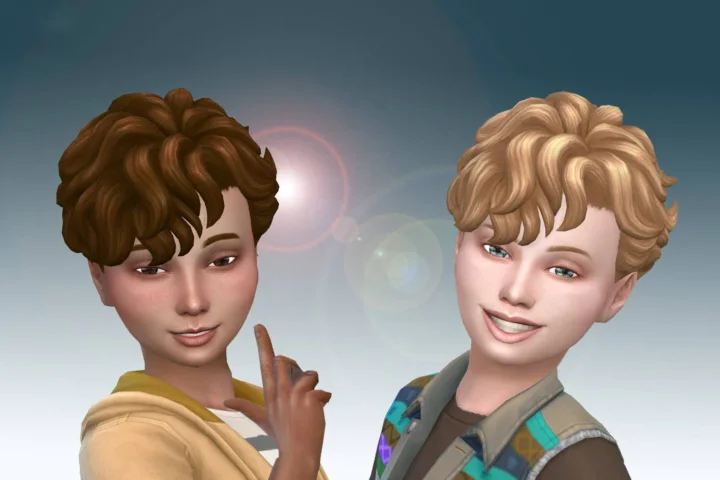 Mid Curly for Boys
