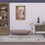 Touch of vintage romance wallpaper