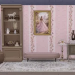 Touch of vintage romance wallpaper