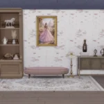 Touch of vintage romance wallpaper