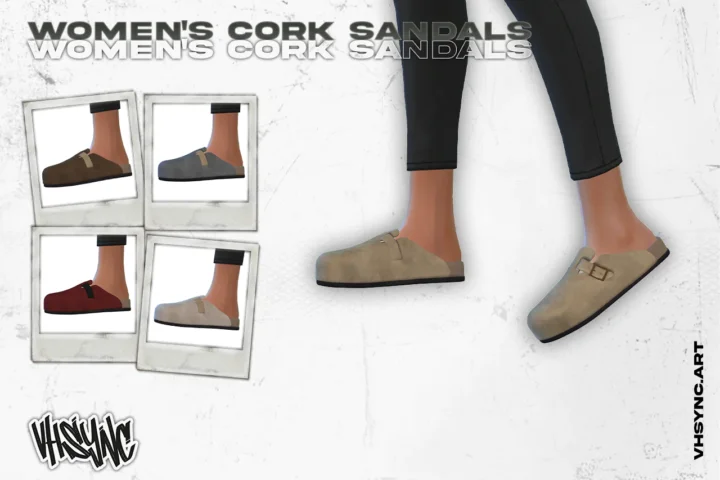 [VHSync] Women's Cork Sandals