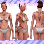 RavenBlends Face Off Tattoo