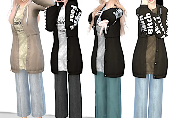 Yuzuki Outfit - 6 Swatches
