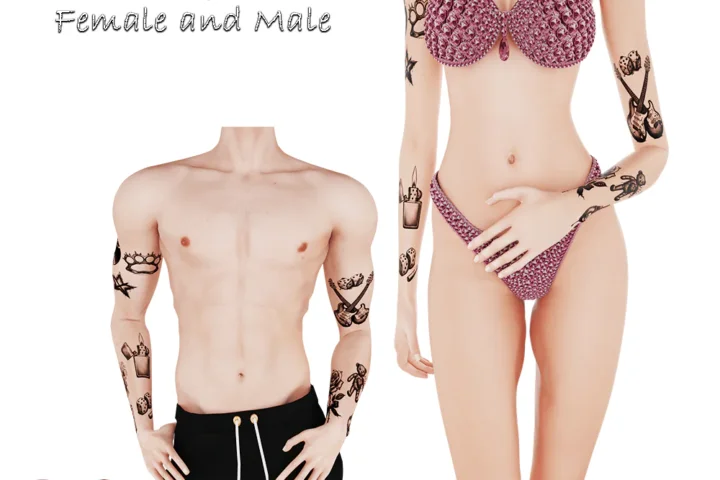 Tattoo set #4