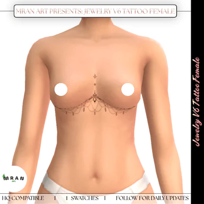 Jewelry V6 Tattoo Female