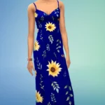 Sunflower Serenity Dress Collection Base Game