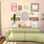 Gallery Wall with Mirror
