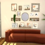 Gallery Wall with Mirror