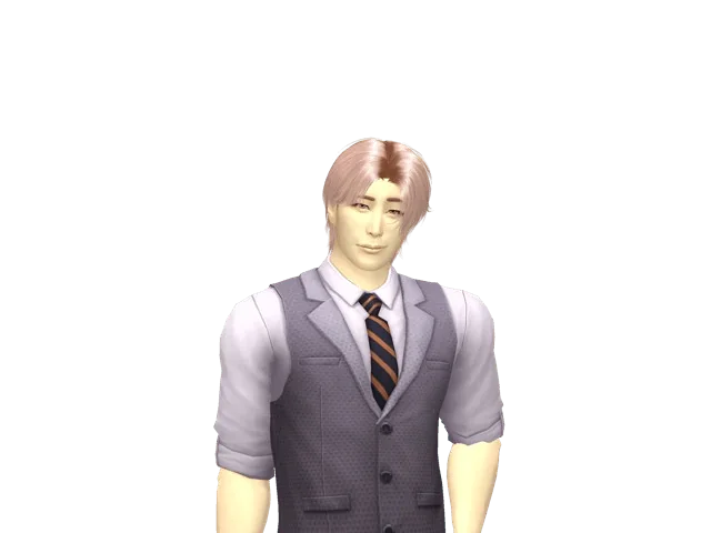 The Crimson Rose Vampire — Alfred Inspired Male Sim