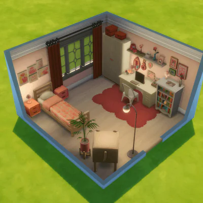 Teenage girl's room