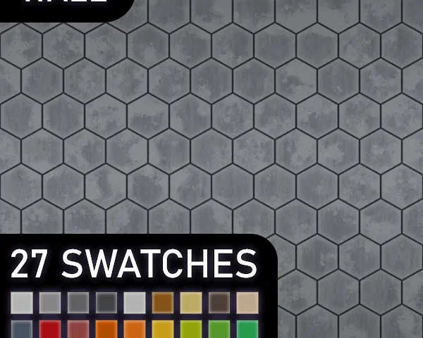 🧱 [ESI] HexagonForge (Wall) | Wall