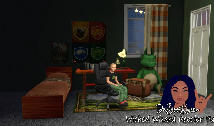Harry Potter Inspired Bedroom and Pajamas