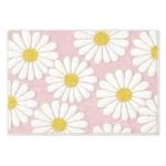 Daisy Daydreams – Plush Floral Daisy - Rug Collection