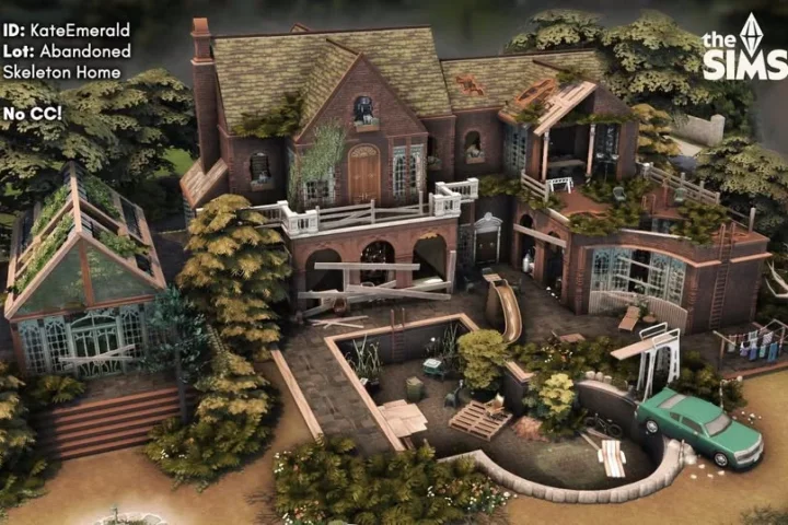 KateEmerald - Blueprint Abandoned Skeleton Home