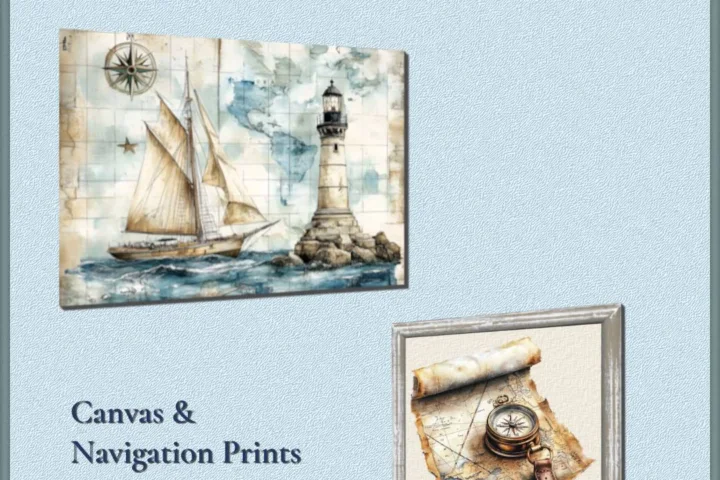 July Coastal Wall Art