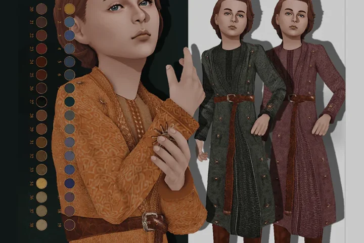 Medieval Clothes | Prince of Dorne Caftan child