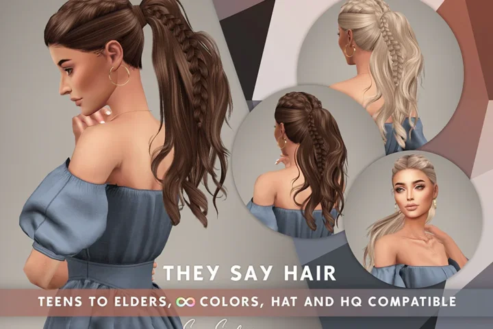 SONYASIMS - They Say Hair (No Bangs)