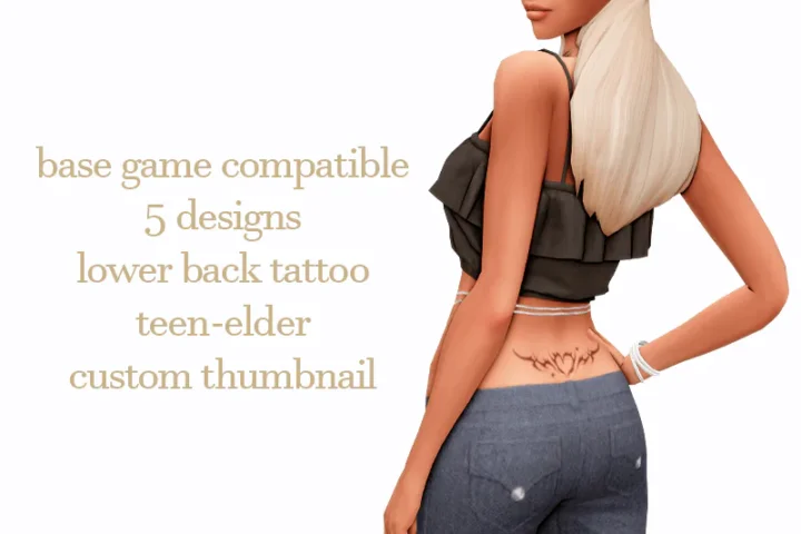 Heart Y2K Tattoos