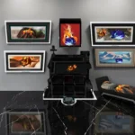 Void Critter Sims 4 recolor CC Child bedroom Fire