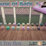 House Of Babs Pet Care Collection - Part 6 - Pet Toyboxes