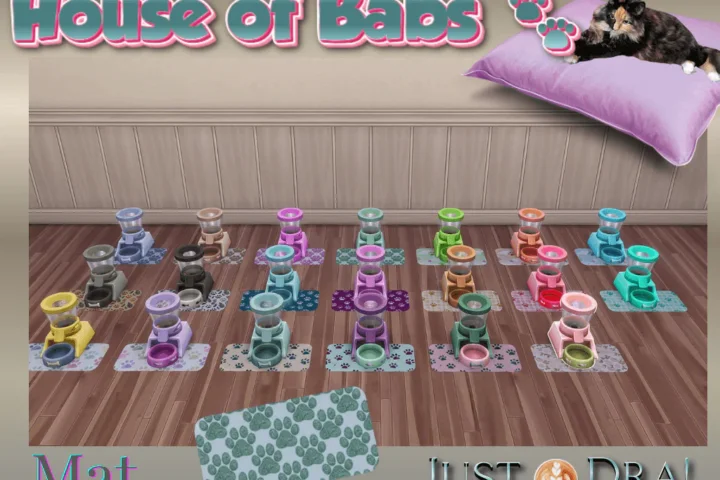 House Of Babs Pet Care Collection - Part 3 Feeding Station