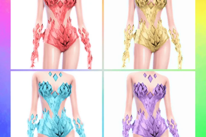 [JBTN] Crystalized Bodysuit