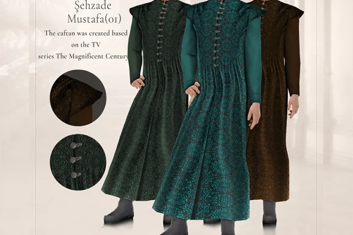 Medieval clothing | Men's kaftan (Şehzade Mustafa)