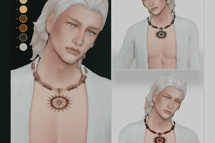 Medieval CC — Son of Helios Male Necklace