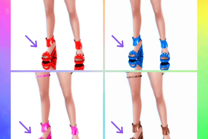 [JBTN] So Metal Female Shoes