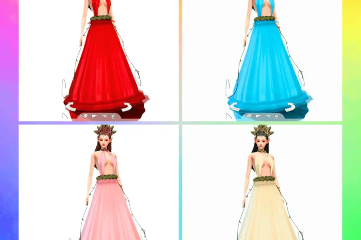[JBTN] Elven Queen Gown